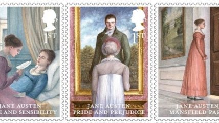 В Англии выпустили марки в честь романа "Гордость и предубеждение"
