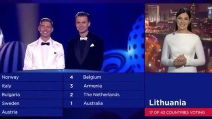 Евровидение-2017: Литва приветствовала публику словами "Слава Украине!" (Видео)
