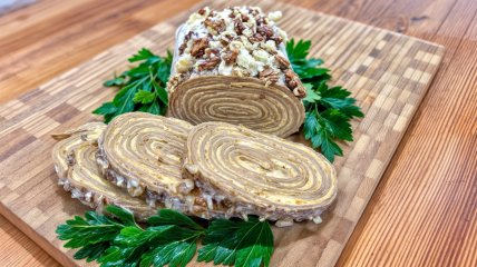 Смачний і красивий рулет