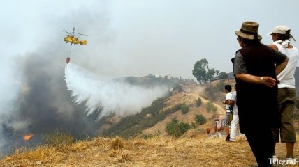 Лесные пожары в Черногории: эвакуируют туристов и местных жителей