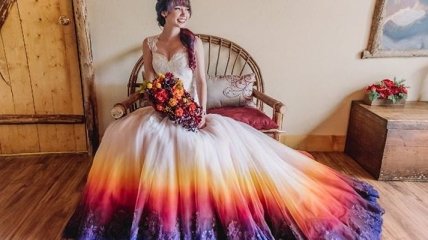 Свадебное платье, которое набирает популярность среди невест (Фото) 