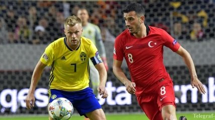 Турция - Швеция: обзор матча (Видео)