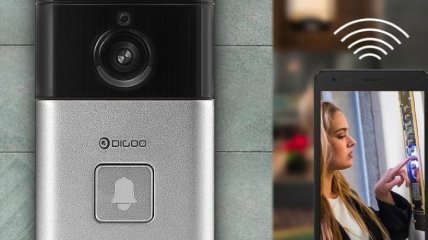 Умный дверной звонок с камерой от DIGOO