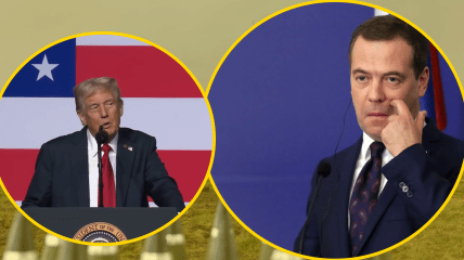 Дональд Трамп и Дмитрий Медведев