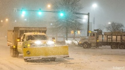 Снежная буря в США: 10 погибших, почти тысяча ДТП