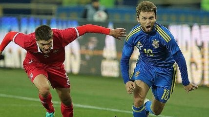 Лучшие моменты матча Украина - Сербия (Фото)