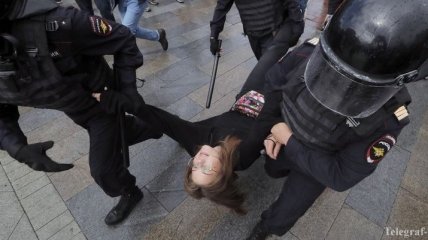 Протесты в Москве: количество задержанных достигло 600 человек