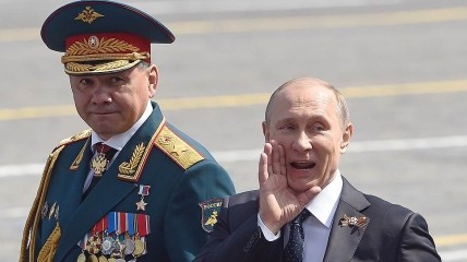 министр войны рф сергей шойгу и кровавый диктатор владимир путин