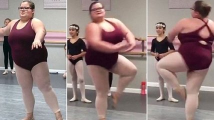 15-летняя балерина с лишним весом разбила все стереотипы (Фото)