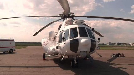 Нацгвардия презентовала вертолеты для эвакуации раненых