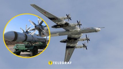 Ракета Х-101 и самолет Ту-95