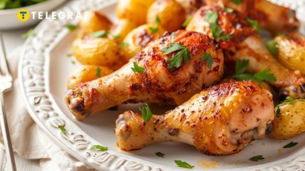 Ця курка стане чудовим варіантом обіду (зображення створено за допомогою ШІ)