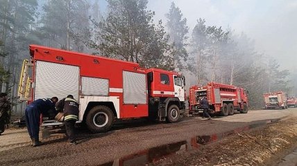 Пожары в Чернобыльской зоне и в Житомирской области локализованы