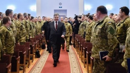 Порошенко: Украина отказалась от мобилизации