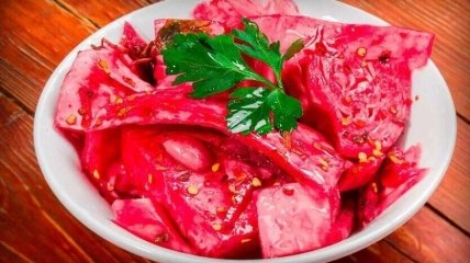 "Красная" капуста со свеклой - рецепт