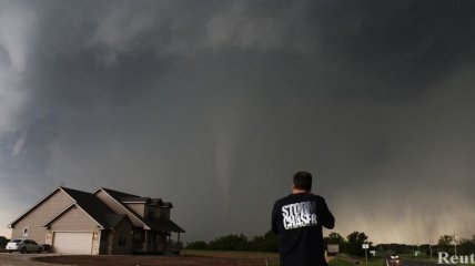 Мощный торнадо снова обрушился на Оклахому