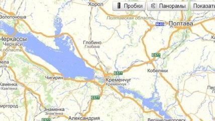 Яндекс добавил на свой ресурс панорамы Полтавы и Кременчуга