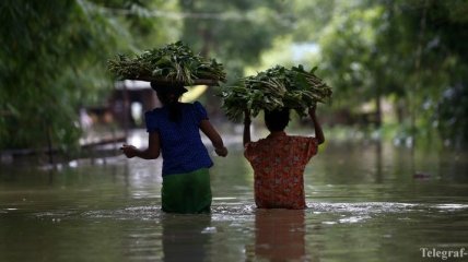 В результате наводнения в Мьянме пострадали более 1 млн людей