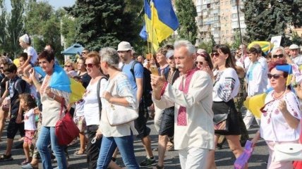 В Запорожье прошел "Марш свободы"