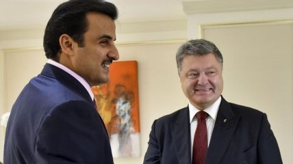 Лидеры Украины и Катара обсудили перспективы экономического сотрудничества