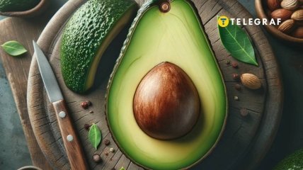 Авокадо является хорошим источником мононенасыщенных жиров (изображение создано с помощью ИИ)