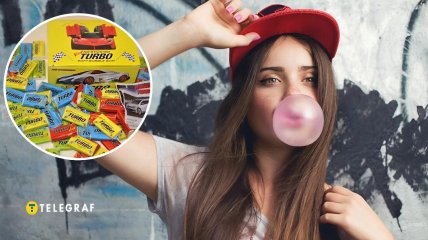 Жвачка Turbo и девушка
