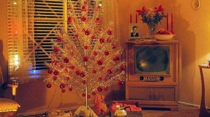 Как люди украшали свои квартиры на Рождество в 50-х и 60-х годах (Фото) 