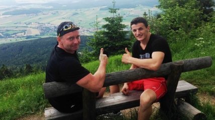 Соперник Александра Червяка тренируется в Баварском лесу