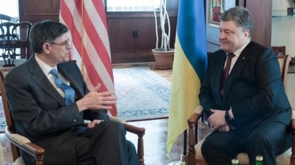 Порошенко провел встречу с министром финансов США