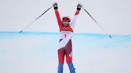 Швейцарская горнолыжница Гизин завоевала "золото" Олимпиады в комбинации
