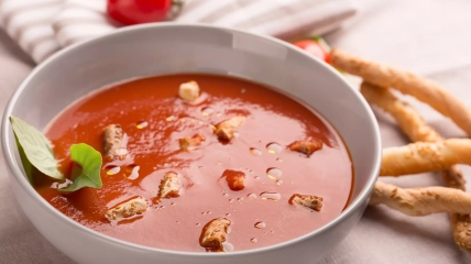Іспанський томатний суп гаспачо