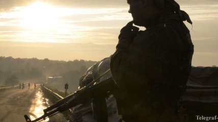 С утра боевики обстреливали силы АТО только вблизи Донецка