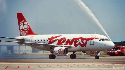 Ernest Airlines прекращает действие лицензии рейсов с Украины
