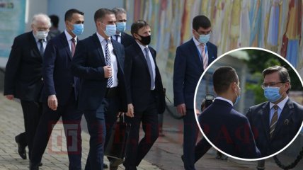 На улицах Киева встретили итальянского министра: эксклюзивные фото