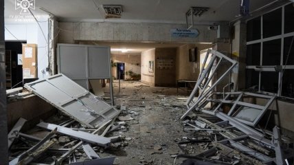 Под удар попала детская поликлиника в Киеве