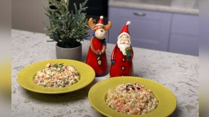 Оливье на Новый год 2021: блюдо с домашним майонезом по рецепту Лизы Глинской (видео)