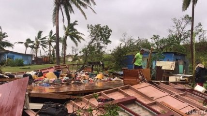 На Фиджи подсчитывают ущерб от мощнейшего урагана