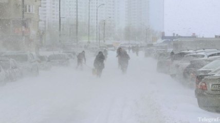 Снежный циклон покинул Украину