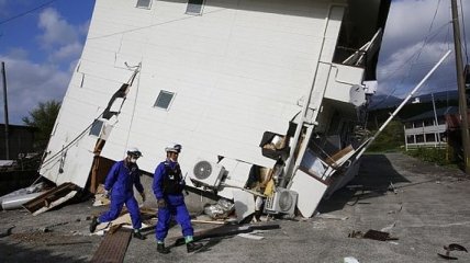 В Японии произошло мощное землетрясение, есть раненые 