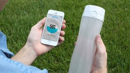 Инновация: умная бутылка для воды