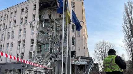 Наслідки обстрілу Києва