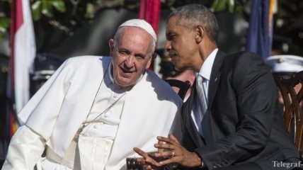 Папа Римский и Барак Обама побеседовали тет-а-тет