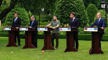 Встреча Владимира Зеленского с лидерами европейских стран