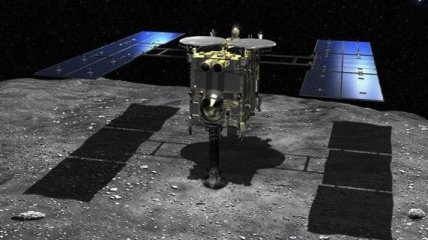 Космический зонд "Хаябуса-2" сбросил маркер на поверхность Рюгу