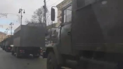"Боятся больше, чем Янукович": скопление силовиков накануне акции за Стерненко взволновало сеть (фото, видео)