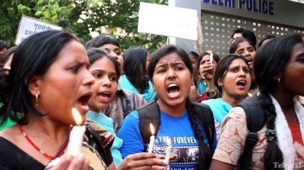 В Индии массовые акции протеста в связи с изнасилованием девочки