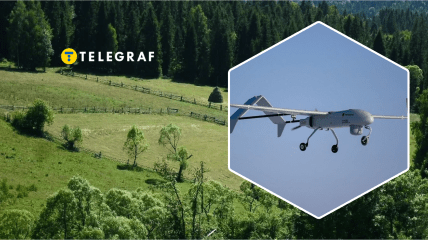 Дрон на Закарпатті