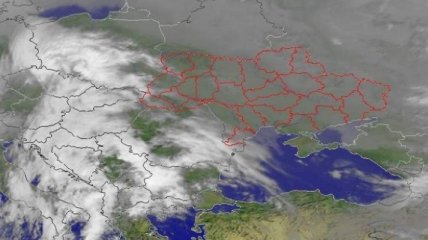 Мощный циклон накроет всю Украину