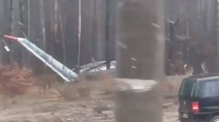 "Упавший" на Волыни самолет наделал шуму в сети (видео)