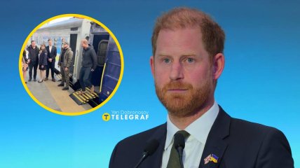 Принц Гаррі знову приїхав до Києва поїздом